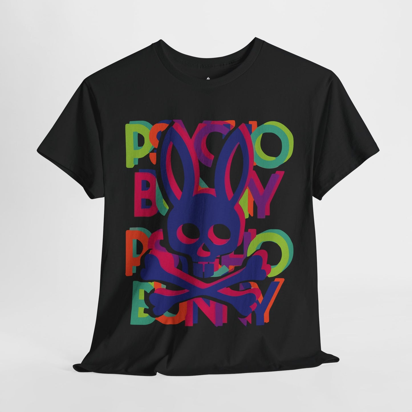 Vibrant Bunny Graphic Unisex Tee