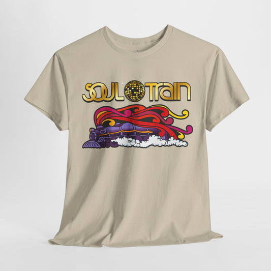 Retro Soul Train T-Shirt - Fun & Colorful Vibes