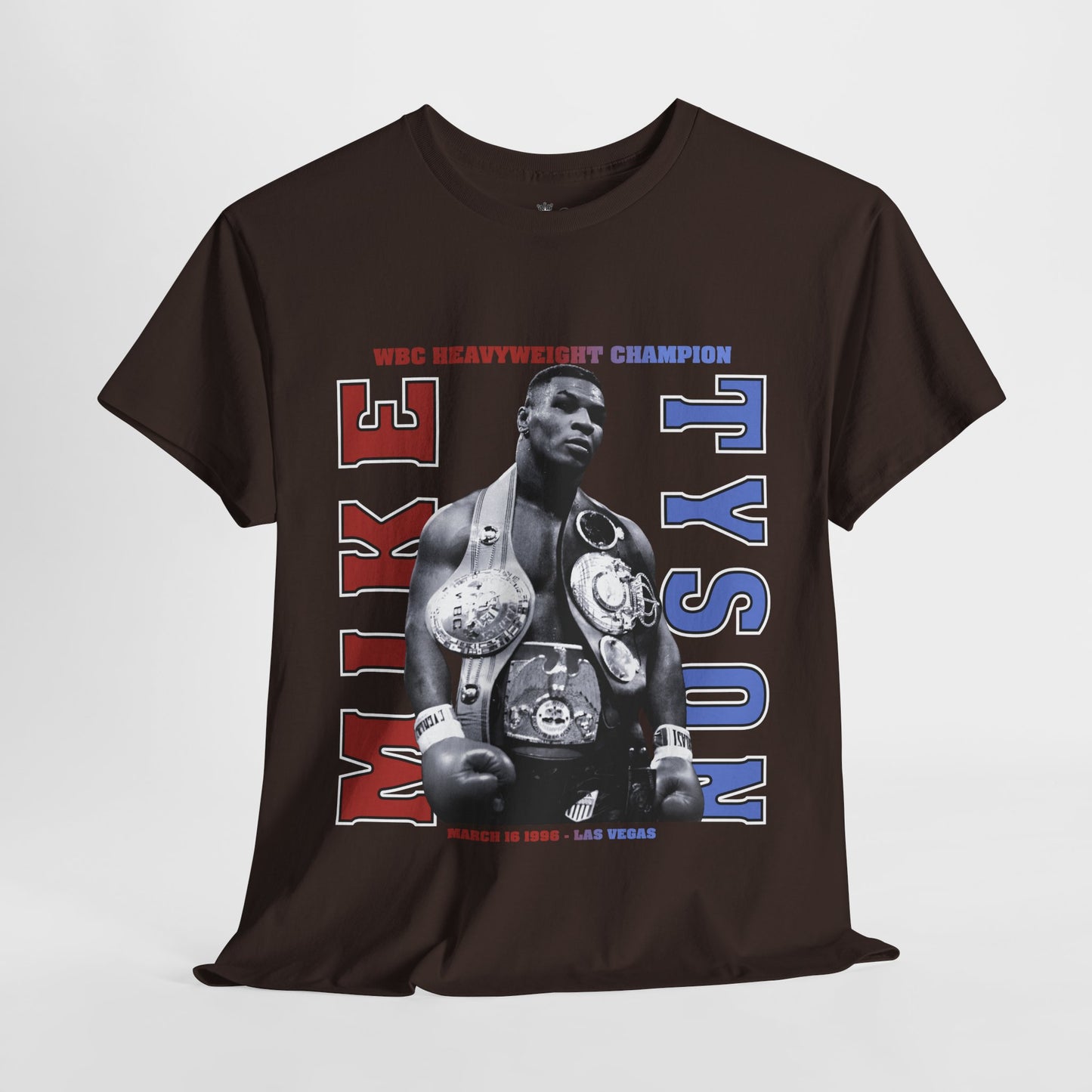 Mike Tyson Champion Belt Tee - Unisex Heavy Cotton Shirt