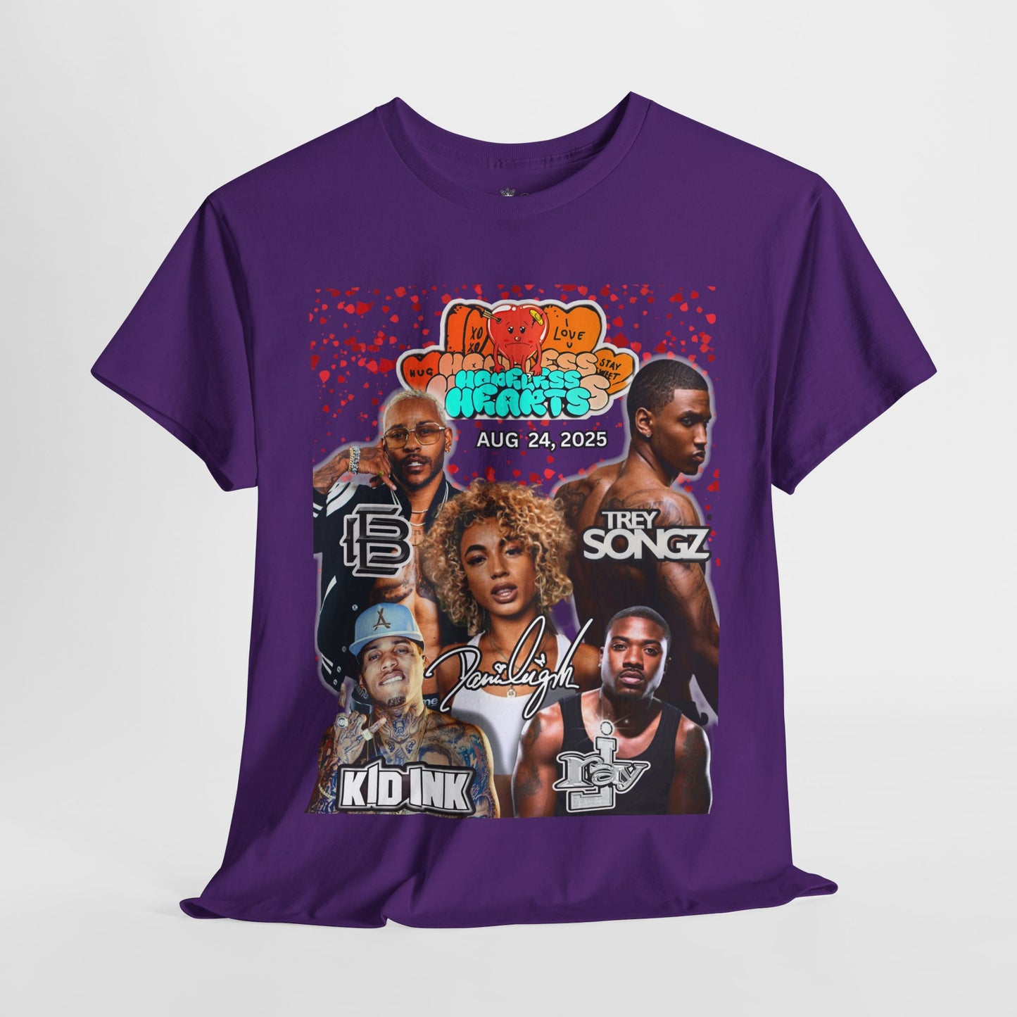 L A Summer Concert 2025 - Unisex Heavy Cotton Tee