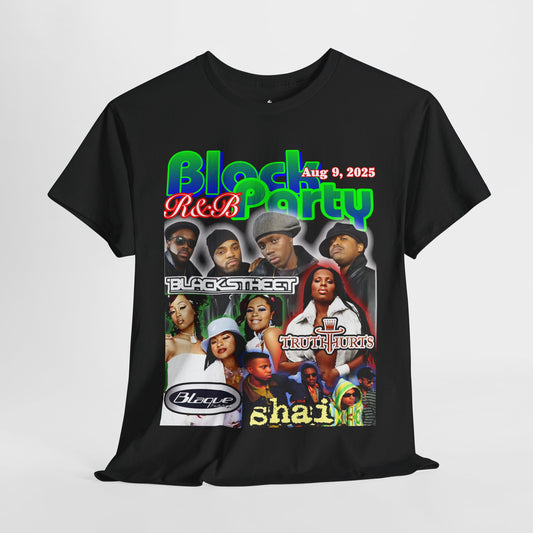 R&B Block Party Tee - Vintage Music Lover Unisex Shirt