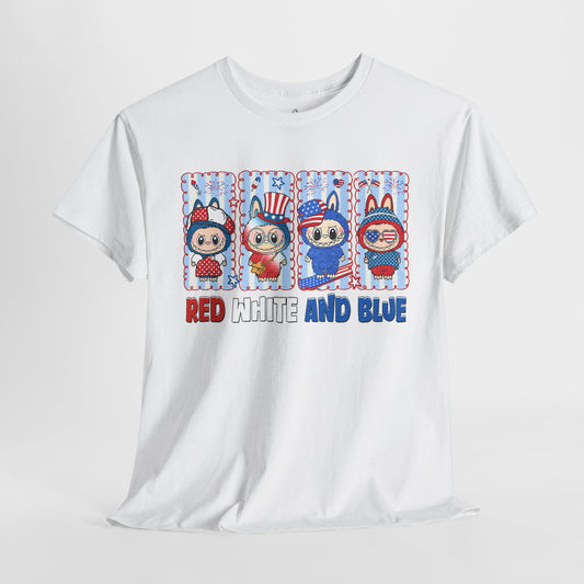 Patriotic La-Bubu Monsta Graphic Tee