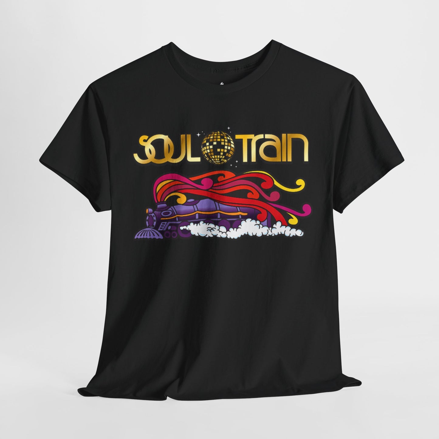 Retro Soul Train T-Shirt - Fun & Colorful Vibes