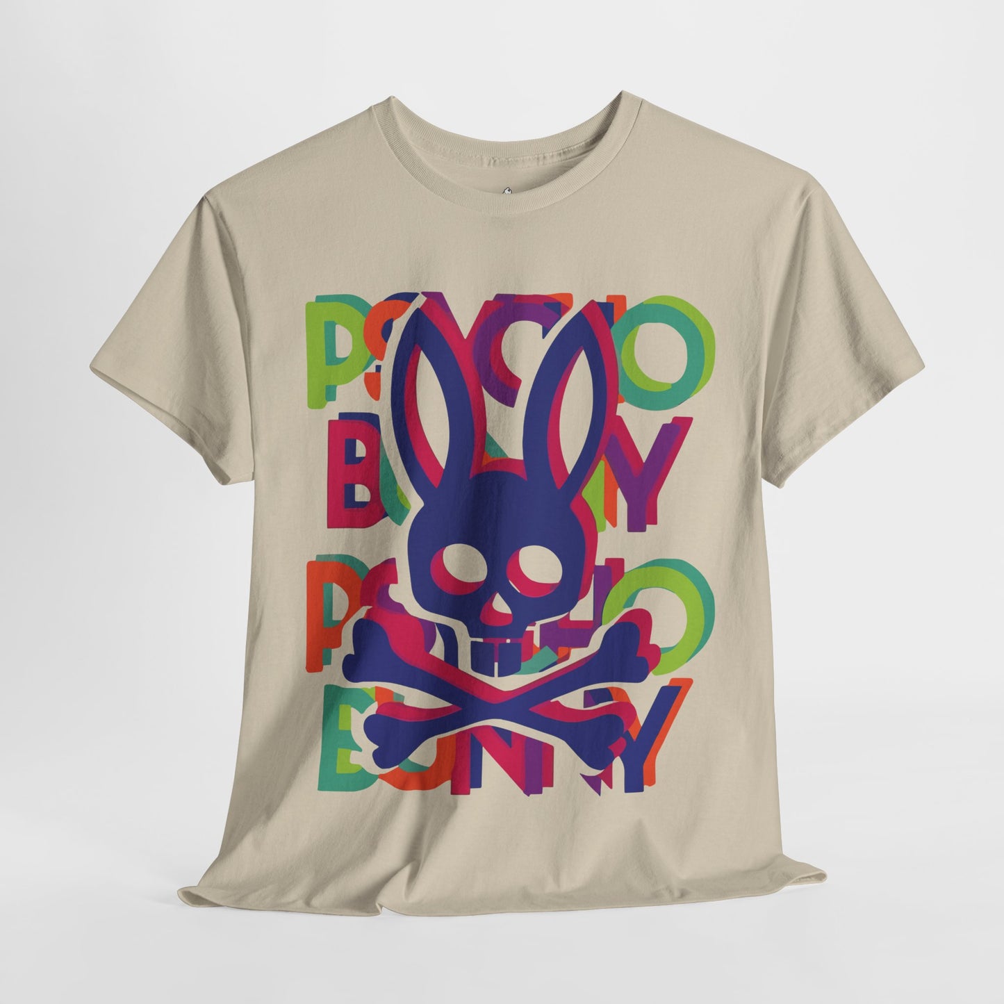 Vibrant Bunny Graphic Unisex Tee