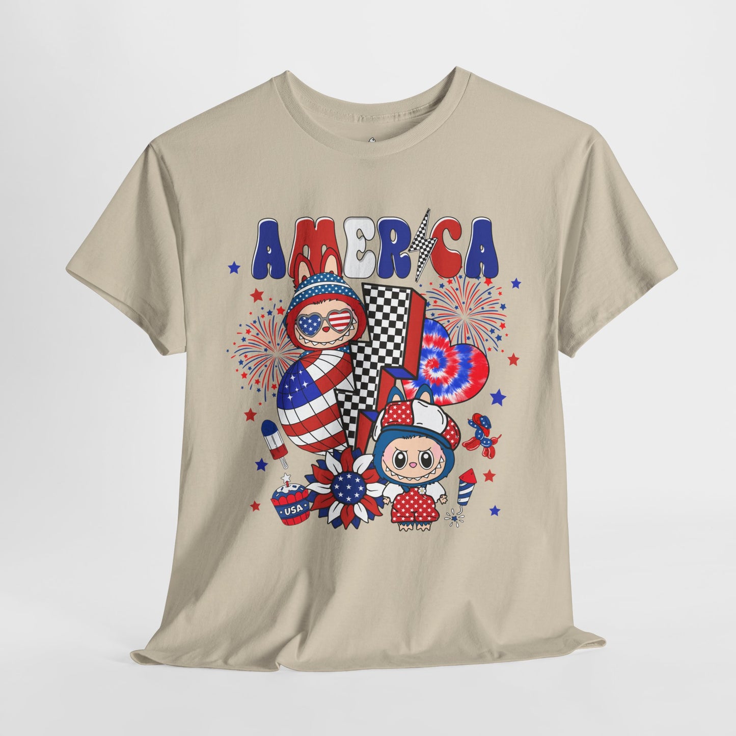 Patriotic La-Bubu Tee - Fourth of July Outfit