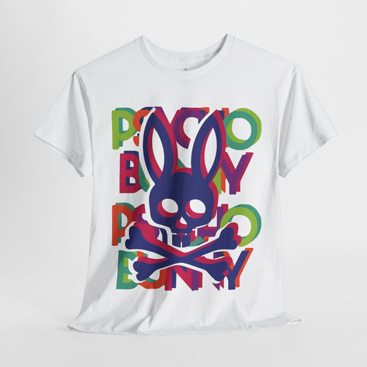 Vibrant Bunny Graphic Unisex Tee