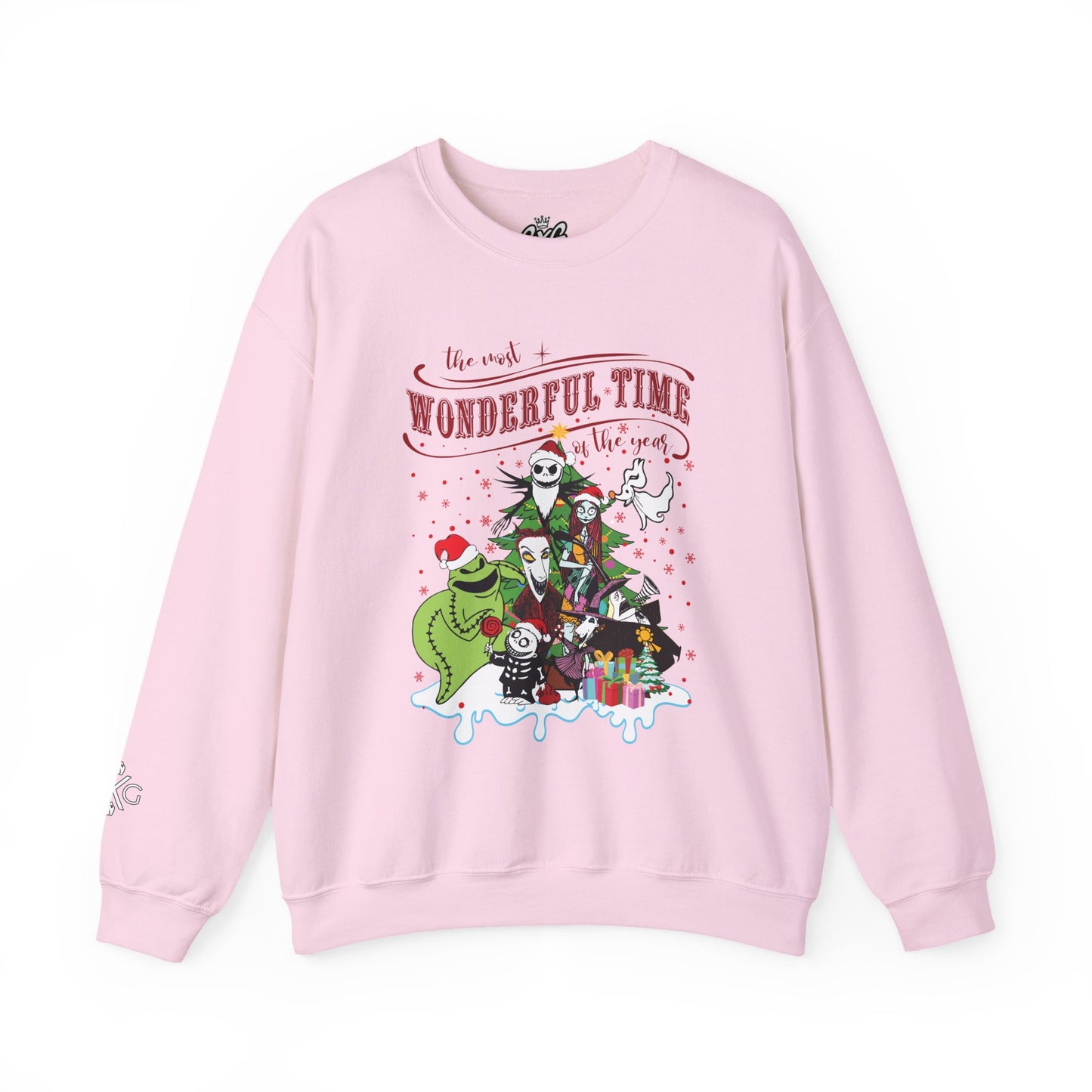 "It’s a Wonderful Time" Holiday Movie Mashup Unsex Crewneck Graphic Sweatshirt